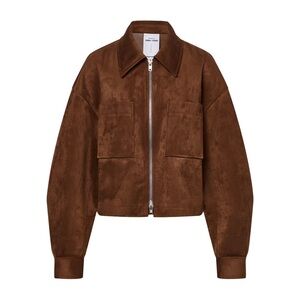 NWOT Faux Suede Women’s Jacket - Fabrique Coddenham Jacket